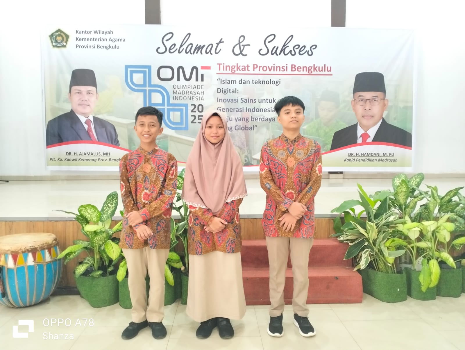 Pembukaan OMI Tingkat Provinsi: Peserta MTsN 1 KoBe Ikut Berpartisipasi