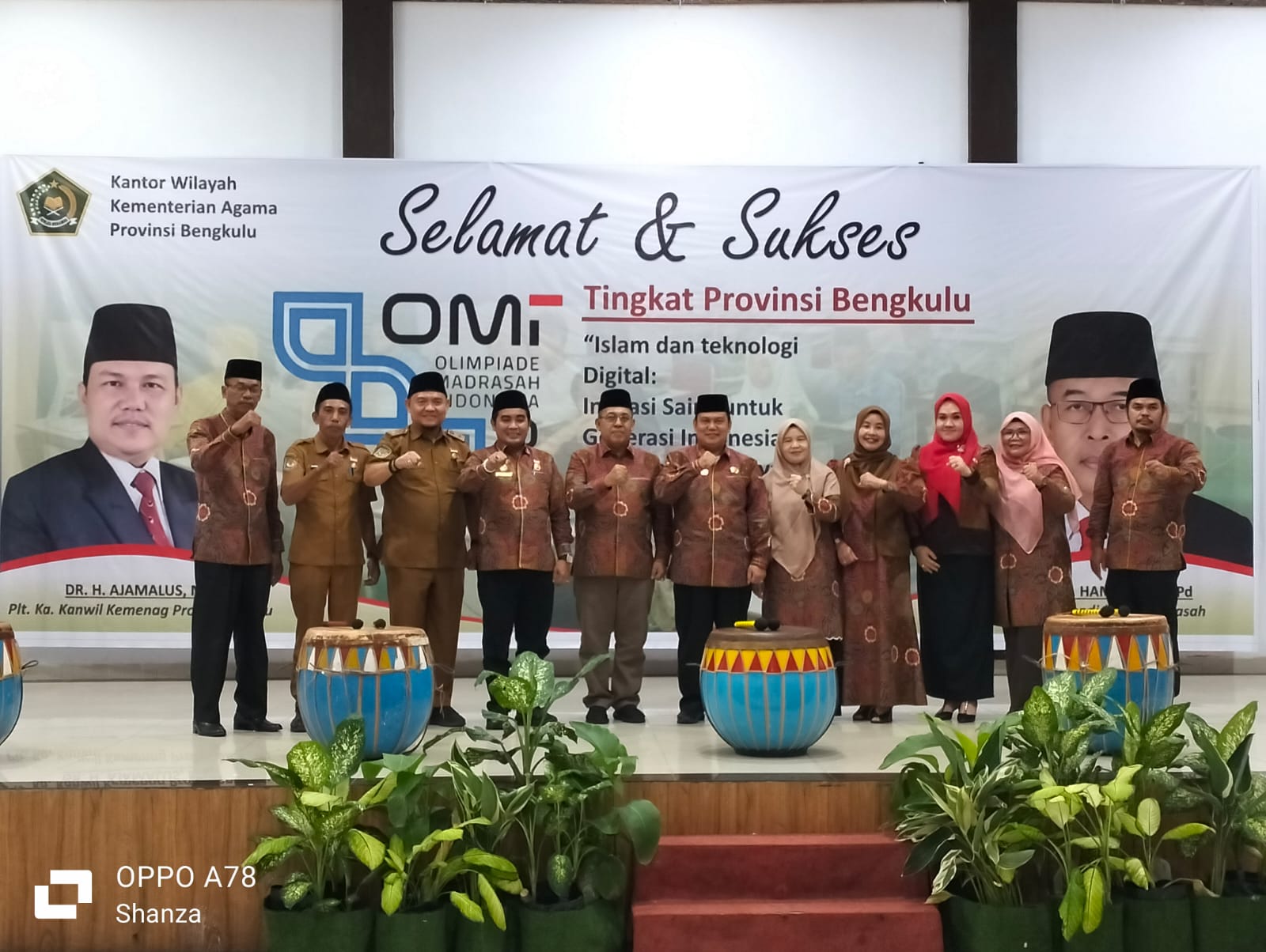 Targetkan Juara, Ka.MTsN 1 KoBe Hadir Pembukaan OMI Tingkat Provinsi