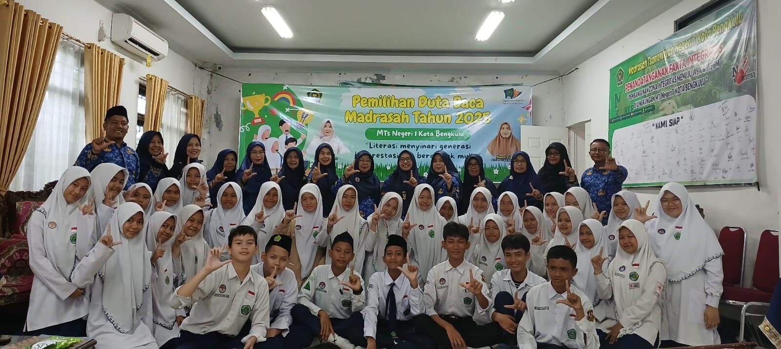 MTsN 1 Kota Bengkulu Gelar Pemilihan Duta Baca Madrasah 2025: Literasi Menyinari Generasi Berprestasi dan Berakhlak Mulia