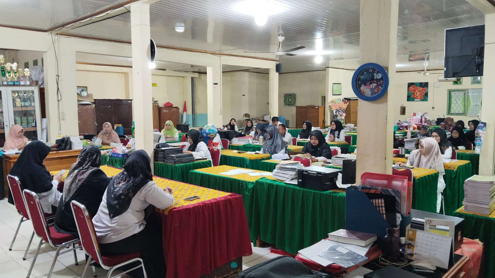 Optimalkan Evidence ZI 2025: Tim ZI MTsN 1 Kota Bengkulu Gelar Rakor