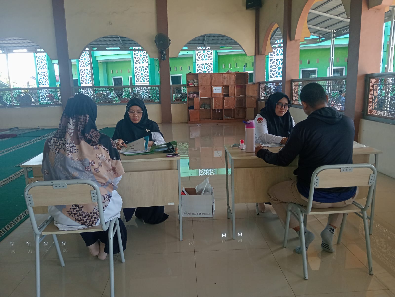Hari Pertama Daftar Ulang PMBM di MTsN 1 Kota Bengkulu Berjalan Tertib dan Lancar