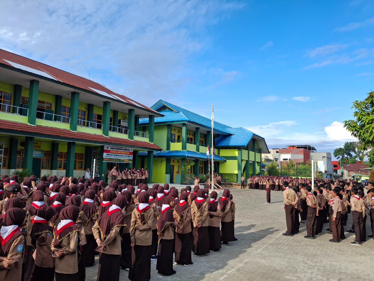 Usai ASAT, MTsN 1 Kota Bengkulu Gelar Pramuka Blok untuk Perkuat Karakter dan Kedisiplinan Siswa