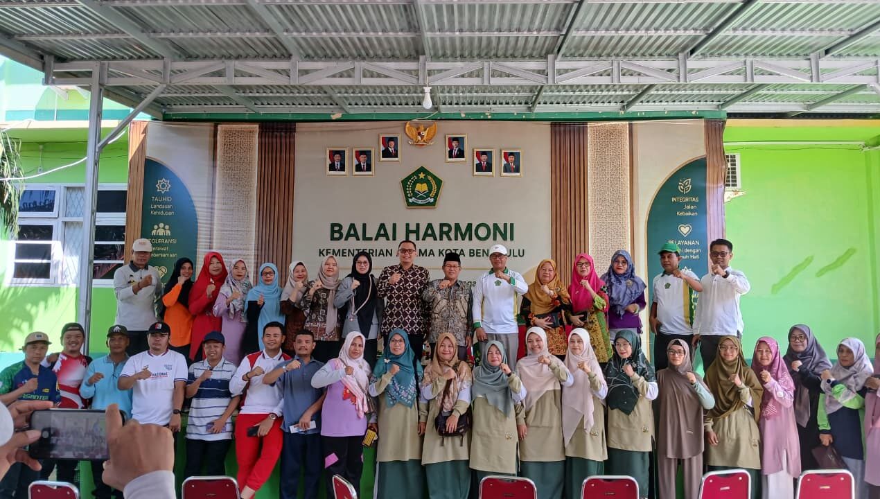 MTsN 1 Kota Bengkulu Ikut Berpartisipasi dalam Gebyar Tahun Baru Islam 1448 H di Kantor Kemenag Kota Bengkulu