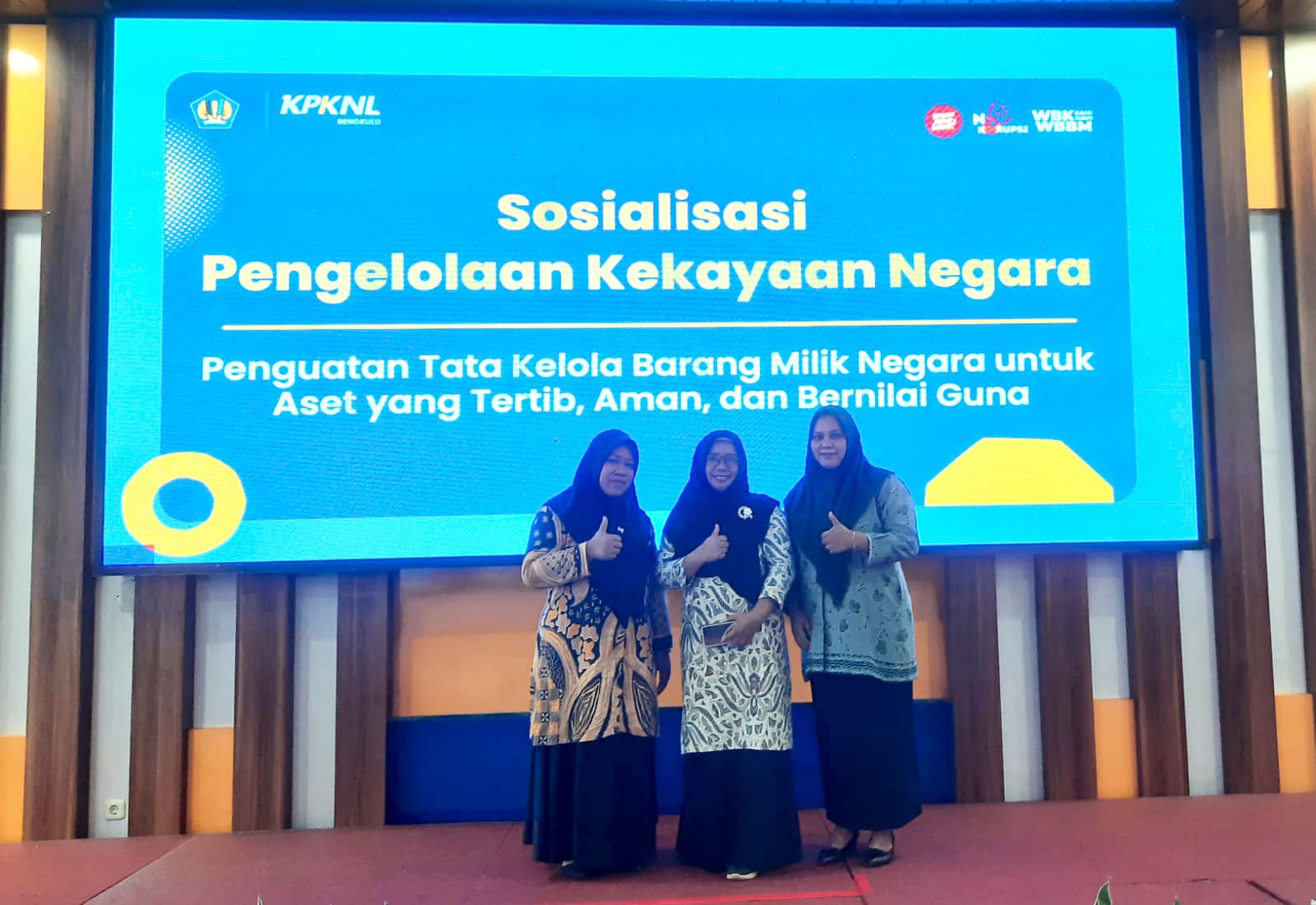 Perkuat Tata Kelola Aset, Operator BMN MTsN 1 Kota Bengkulu Ikuti Sosialisasi BMN