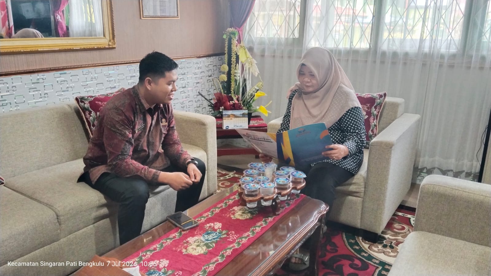 MTsN 1 Kota Bengkulu Terima Kunjungan Ombudsman dalam Monitoring PMBM 2026/2027