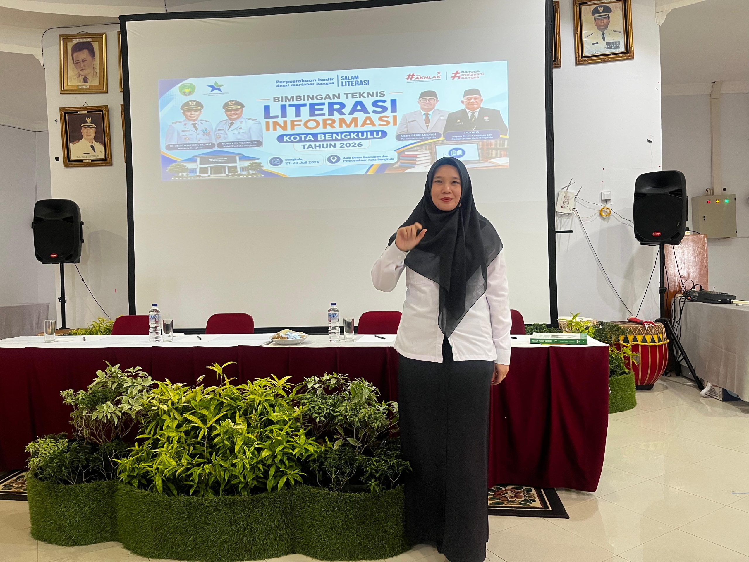Langkah Nyata Tingkatkan Mutu Literasi, Pustakawan MTsN 1 Kota Bengkulu Ikuti Bimtek Literasi Informasi Tahun 2026