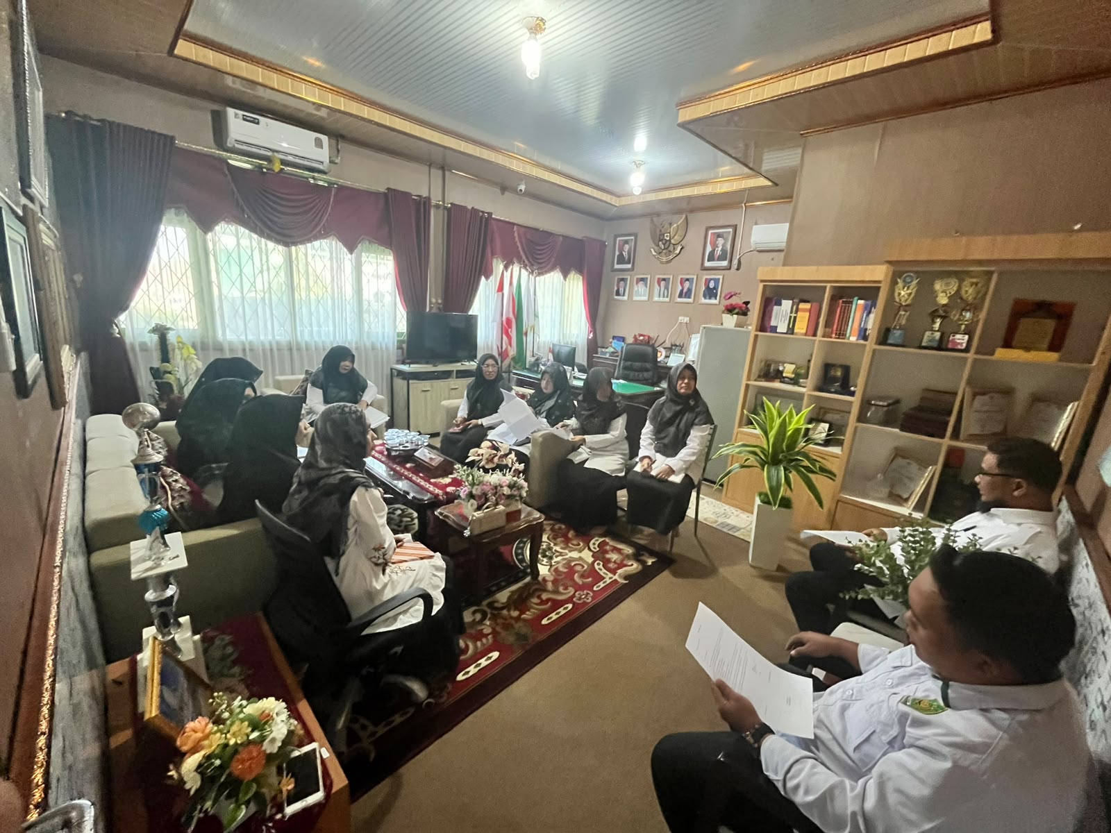 Kepala Madrasah Pimpin Rakor Tata Tertib, MTsN 1 Kota Bengkulu Perkuat Karakter dan Kedisiplinan Siswa