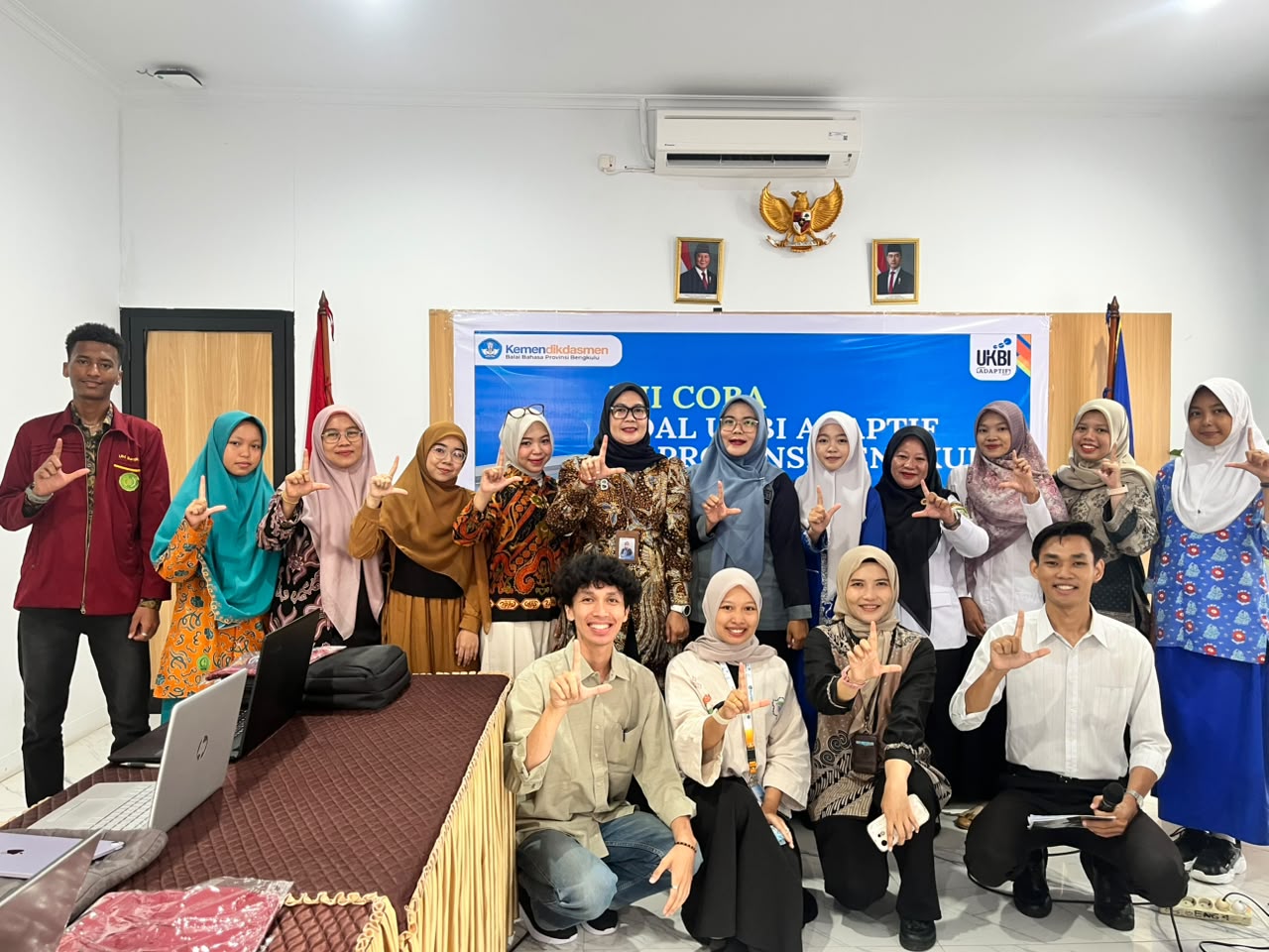 Dari Guru hingga Siswa, MTsN 1 Kota Bengkulu Ambil Bagian dalam Uji Coba UKBI Adaptif