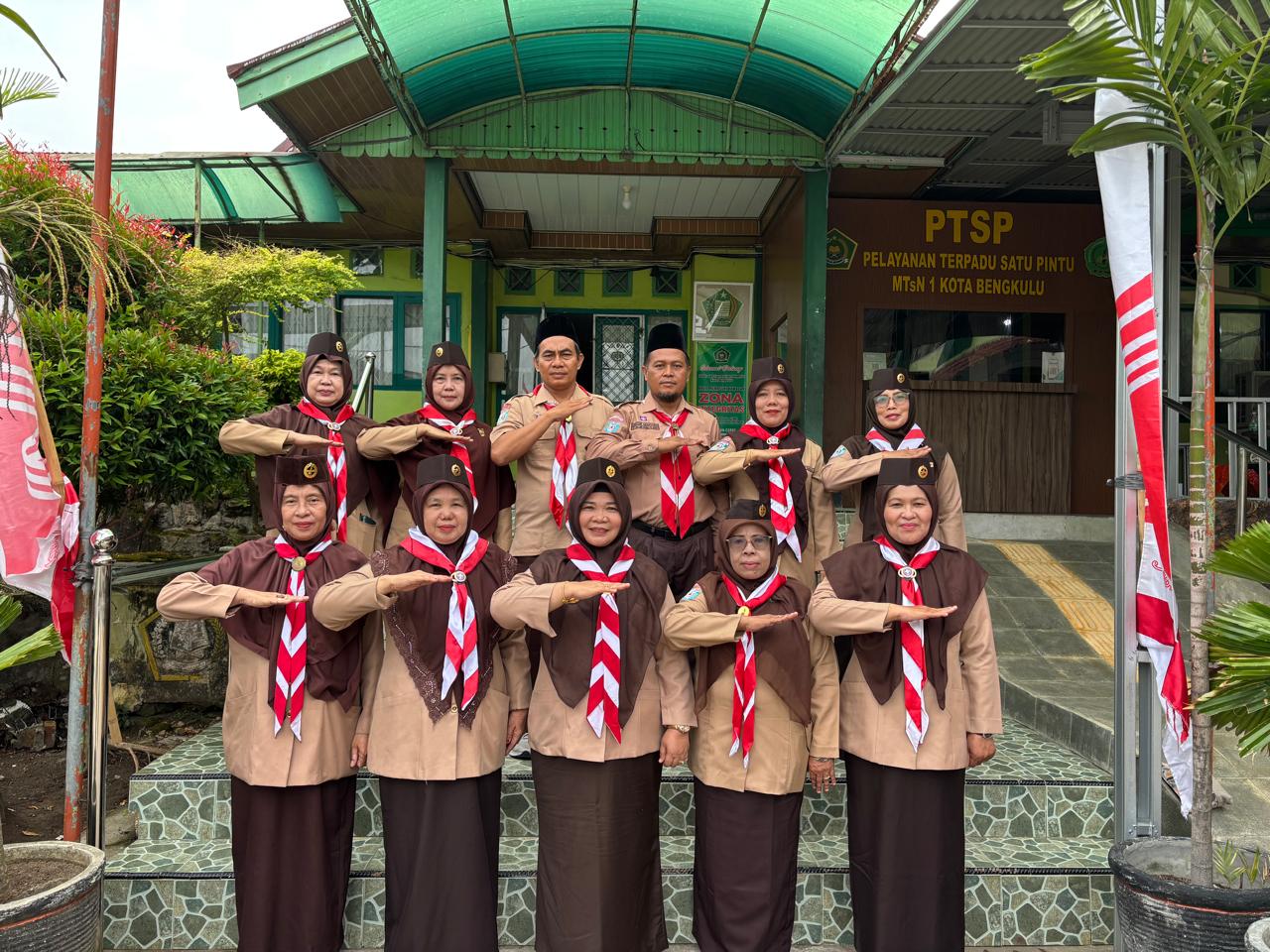 Guru Pembina Pramuka MTsN 1 Kota Bengkulu Bersatu, Siapkan Tim Terbaik Menuju PMD