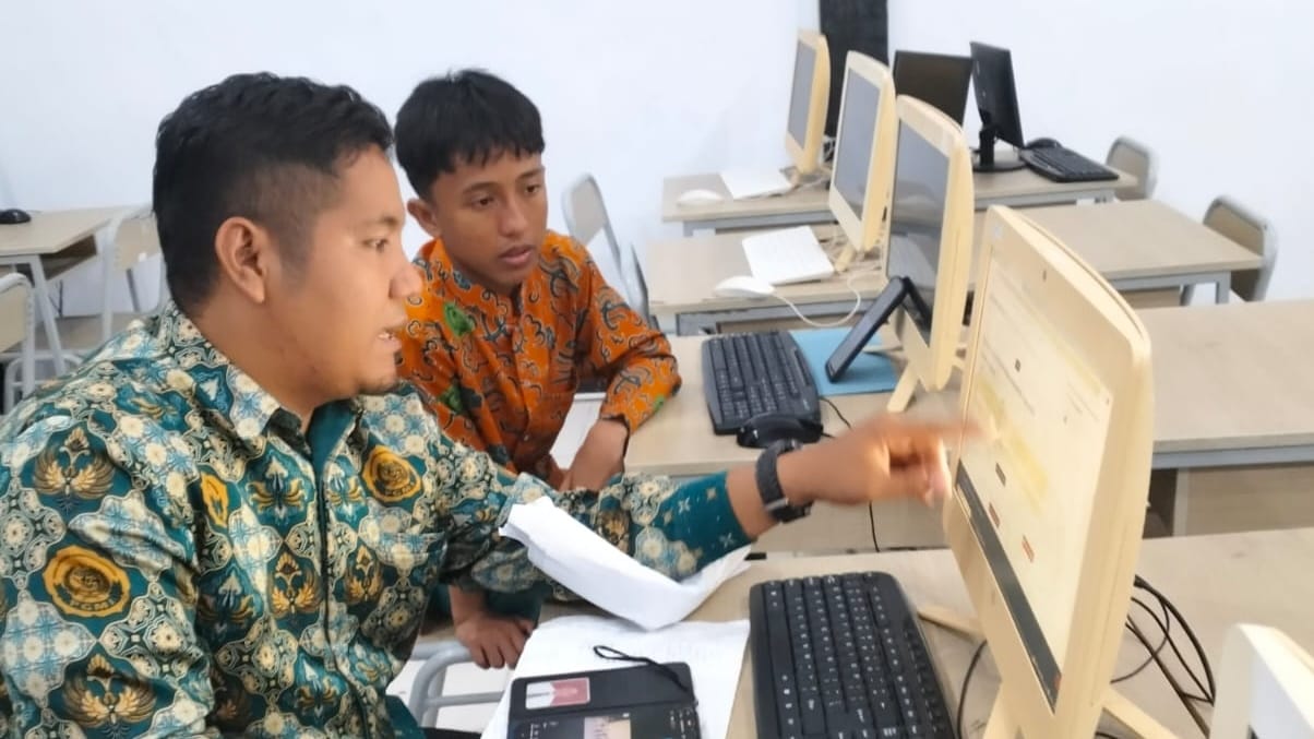 Menuju Kompetisi Nasional, Siswa MTsN 1 Kota Bengkulu Ikuti Pembukaan OSN Secara Virtual