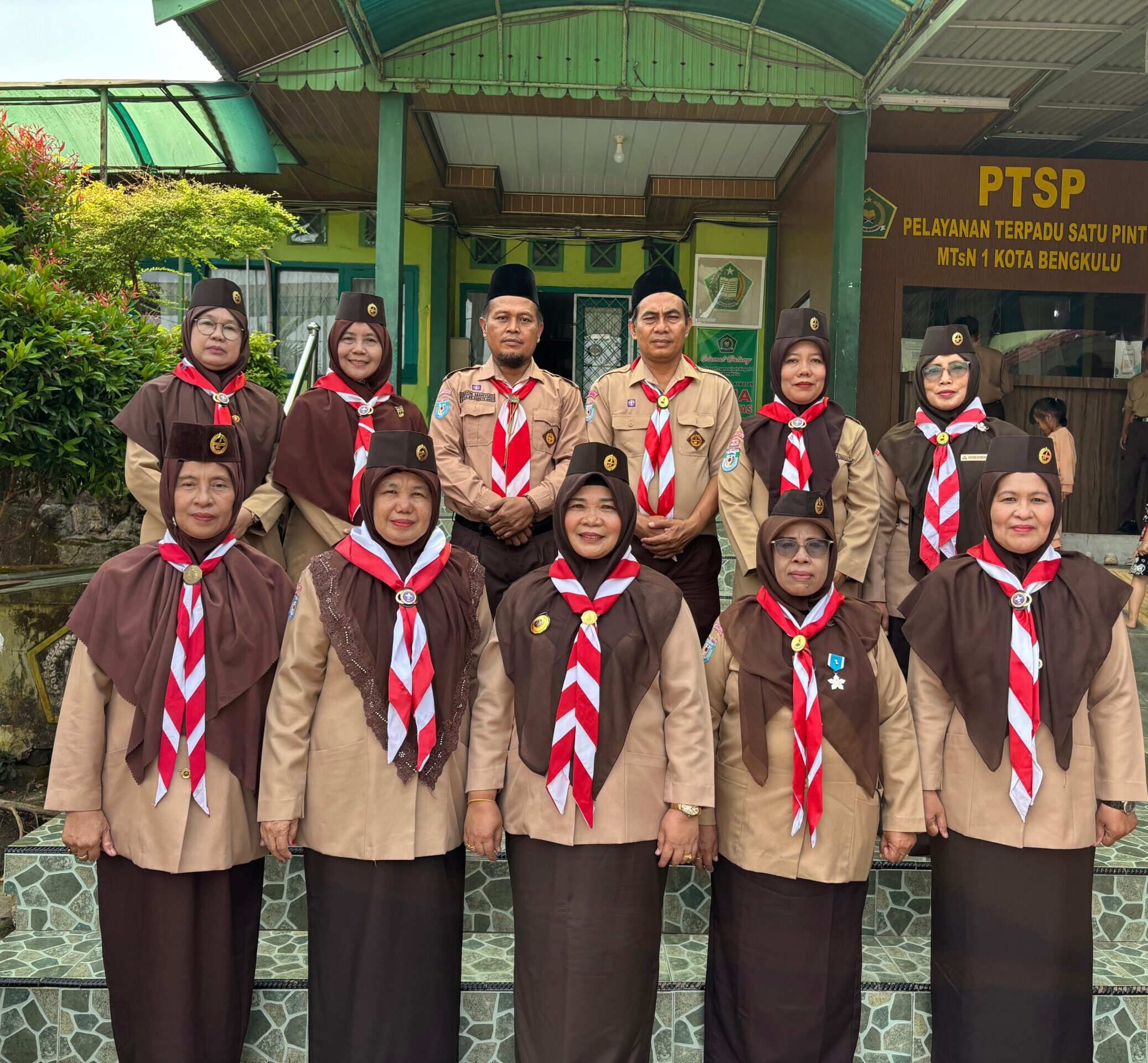 Ka.MTsN 1 Kota Bengkulu Turun Langsung, Matangkan Kesiapan Tim Pramuka Menuju PMD
