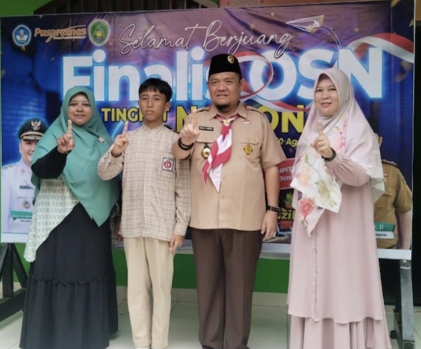 Hari Kedua OSN Makin Semangat, Siswa MTsN 1 Kota Bengkulu Terima Motivasi Kepala Dikbud Kota Bengkulu
