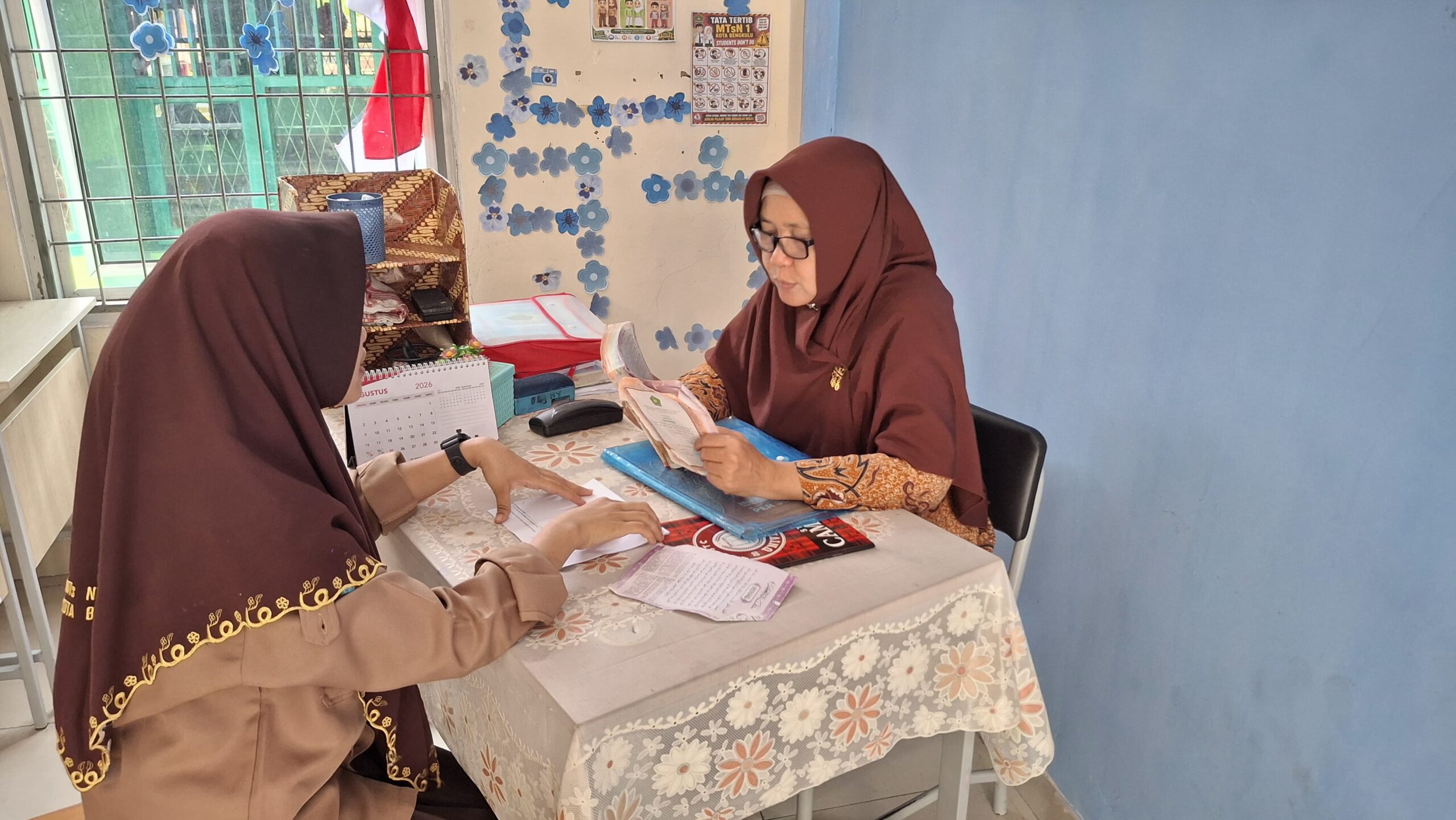 Hafalan Makin Mantap, Siswa MTsN 1 Kota Bengkulu Rutin Ikuti Bimbingan Tahfidz dan Tahsin
