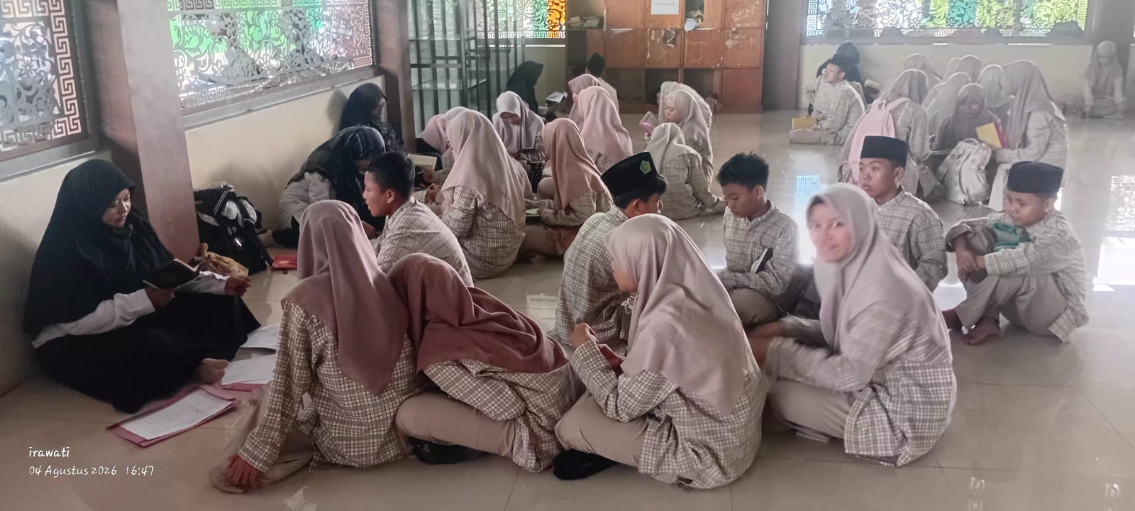 MTsN 1 Kota Bengkulu Mulai Bimbingan Tahfidz dan Tahsin Angkatan VIII TP 2026-2027