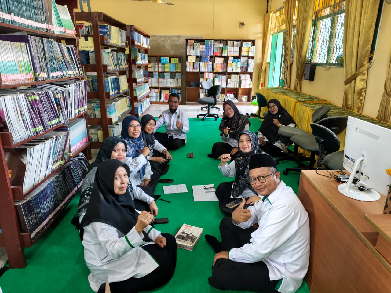 Jelang Lomba 17 Agustus, Rumpun Bahasa MTsN 1 Kota Bengkulu Gelar Rakor