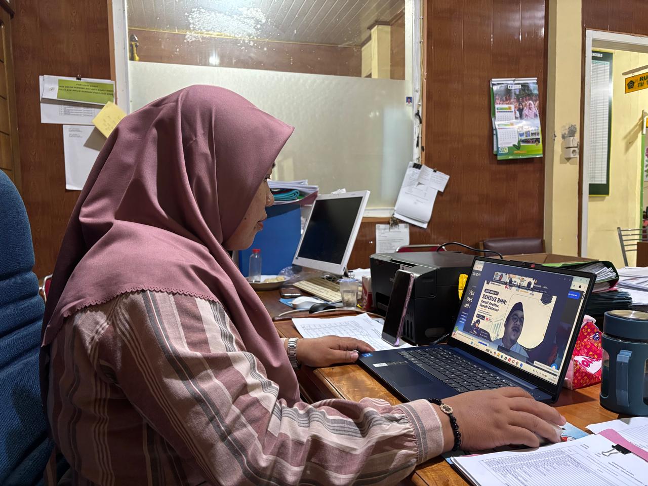 Perkuat Tata Kelola BMN, Operator MTsN 1 Kota Bengkulu Ikuti SIAP BMN #4