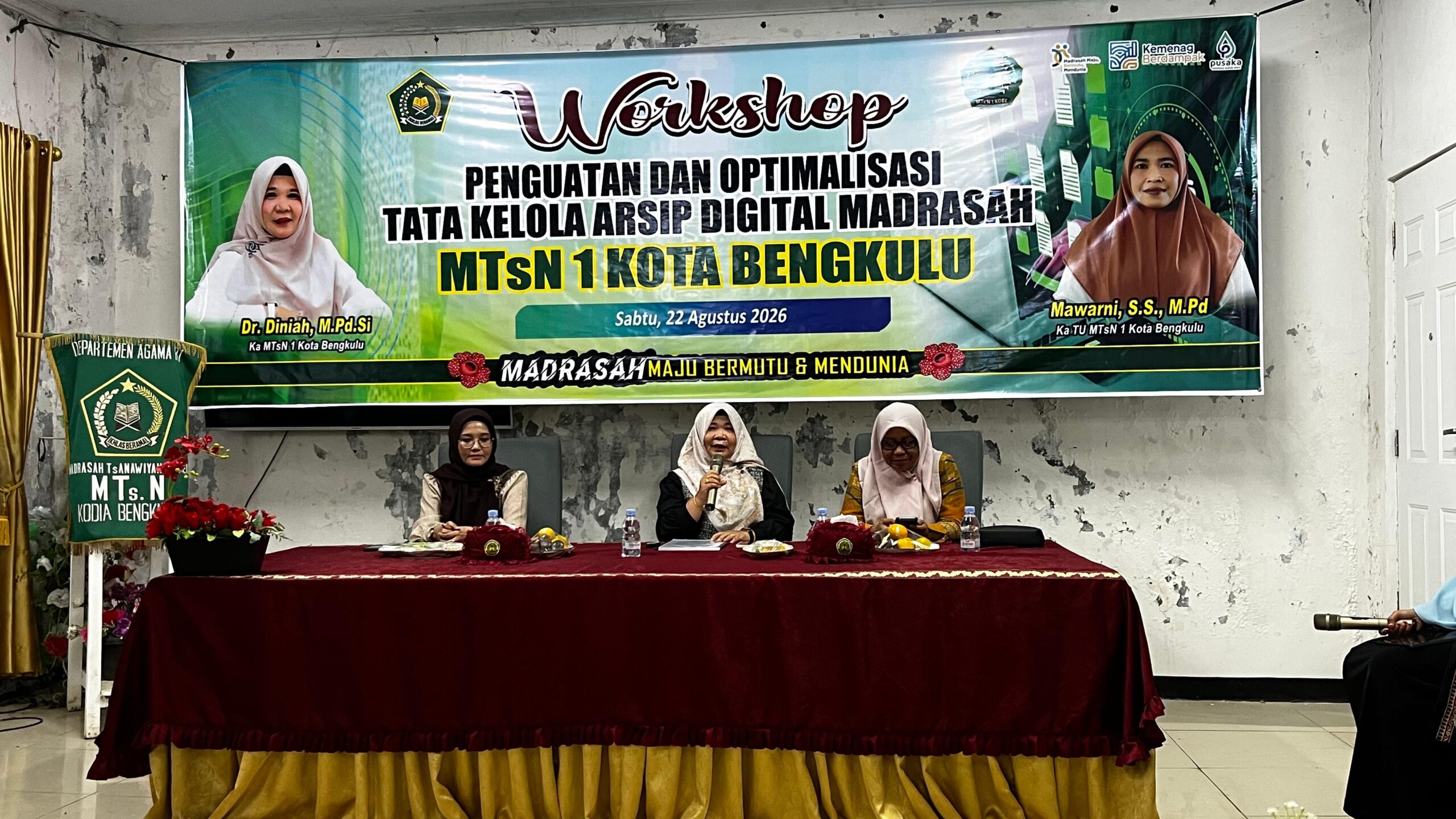 Ka.MTsN 1 Kota Bengkulu: Tekankan Pentingnya Arsip Digital untuk Wujudkan Administrasi Madrasah yang Modern