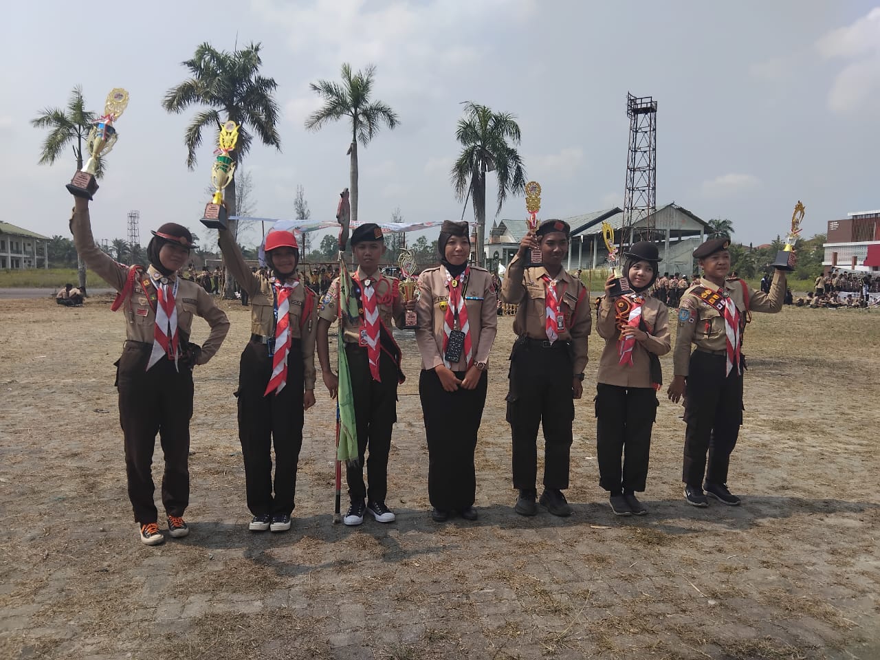 Tampil Memukau, Kontigen Pramuka MTsN 1 Kota Bengkulu Sabet Juara 2 Tari Kreasi